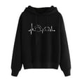 thumbnail image 1 of Mikilon Sweat à Capuche Automne Hiver pour Femmes Pull Manches Longues Confortable, 1 of 5