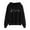 Black, variant on jsaierl Hoodies for Women Paws Heart Print Fleece Hooded Sweatshirt Top Long Sleeve Casual Comfy Pullover for Valentine's Day