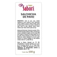 thumbnail image 2 of Salchicha de pavo Sabori Parma 500 g, 2 of 4