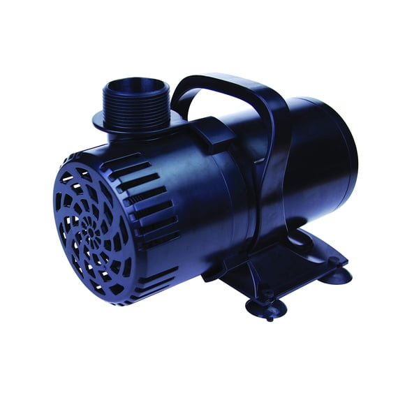 Lifegard Pompe Submersible pour Étang et Fontaine Aquatiques – 60Hz UL Listed, 115 Volts – Sûr pour l'Eau Douce, Design Sans Huile – Pompes à Faible Consommation d'Énergie – 6600 Gallons par Heure, Noir, R800004