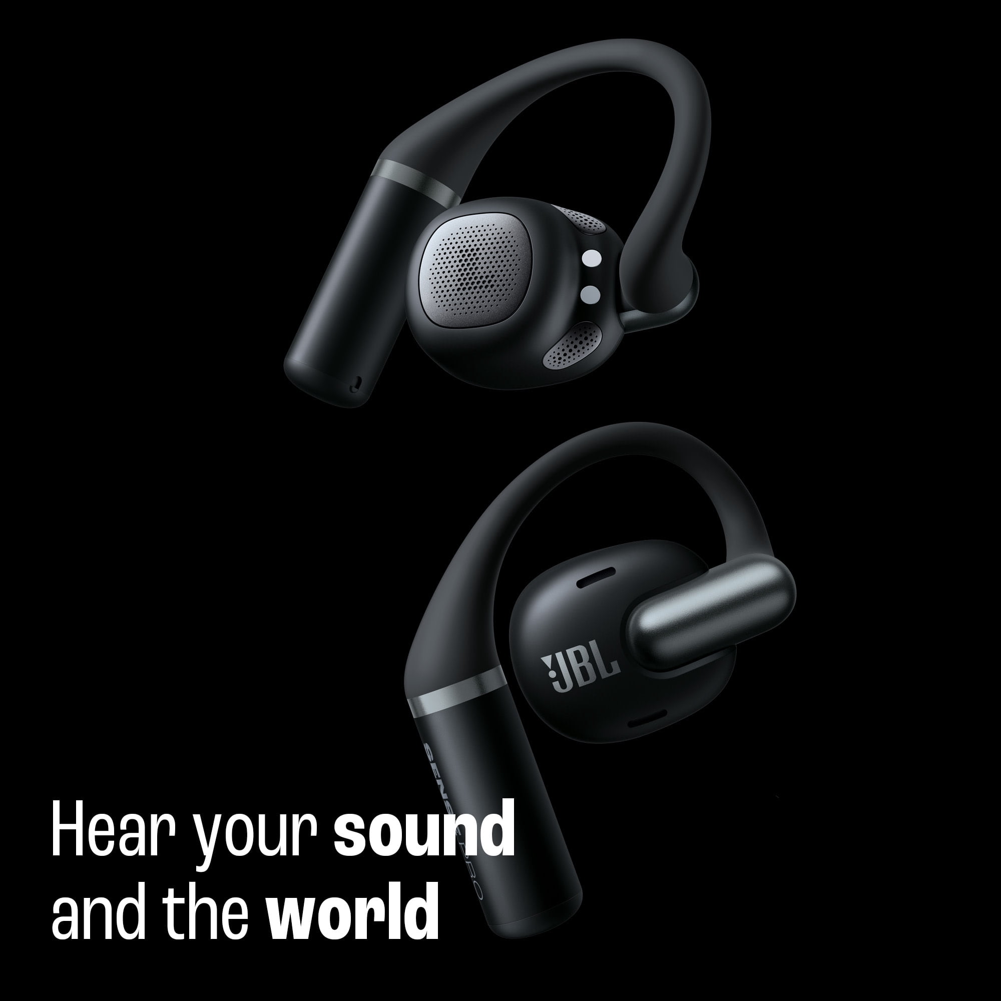 JBL Sense Pro - True wireless open-ear headphones - Black