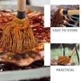 thumbnail image 4 of Cuchara con filtro de aceite Mango de haya Filtros Colador Espumadera Cucharón Tamiz Colador Cocinar pasta, 4 of 6