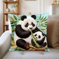 thumbnail image 4 of Sofa Cushion Covers Winter Pandas Theme Pillowcase Festive Cushion Cover, 4 of 6