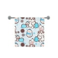 thumbnail image 3 of MKHERT Easter Bunny and Eggs Bath Towel Hand Towel Shower Towel Washcloth 30x56 inch, 3 of 3
