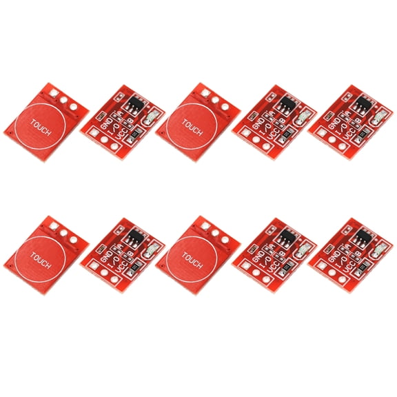 10Pieces High Sensitivity Capacitive Touch Switches Module TTP223 Capacitive Switches Button Module for Various Devices