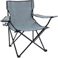 thumbnail image 1 of MesaSe Chaise de Camping Pliante Portable Grise Grande, 1 of 7