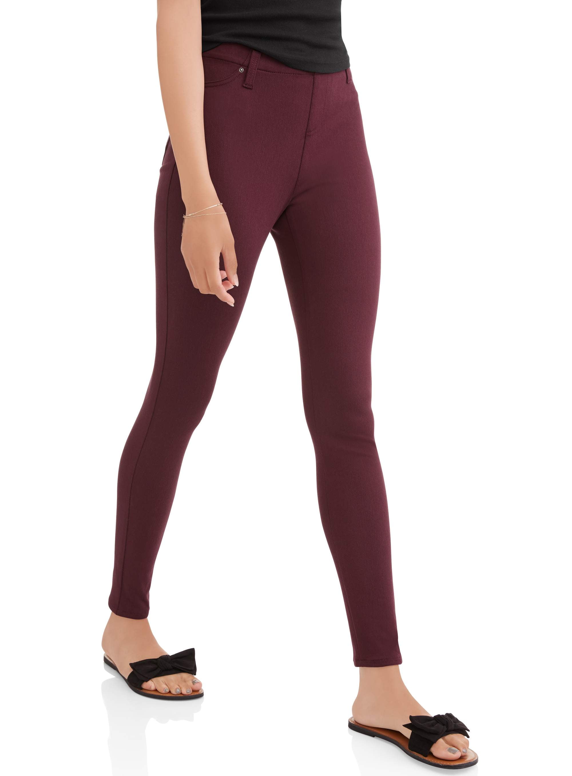 time and tru jeggings mid rise