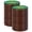 Brown, variant on Brand  Color Duct Tape, 6-Roll, Black (1265013_C)