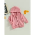 thumbnail image 3 of GXFC Little Girls Boys Fall Hoodies Clothes 1T 2T 3T 4T 5T Kids Long Sleeve Hooded Zip Up Sweatshirt Tops Autumn Casual Pullovers Clothing for Children Girls, 3 of 9