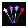 thumbnail image 5 of 4 piezas de varita mágica para niña, varita mágica luminosa estrellada, varita de princesa, varita de hada, accesorios de varita mágica para cumpleaños, Halloween, fiesta de Navidad, 5 of 5