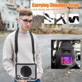 thumbnail image 4 of for iPad mini 6th Gen 8.3" 2021 Rugged Case, 360 Rotating Hand Strap Stand/Pencil Holder/Adjustable Crossbody Strap, [2 In 1] Protective for iPad mini 6th Gen 8.3" 2021, Black, 4 of 12