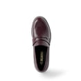 thumbnail image 3 of Mocasines de Tacón Grueso con Plataforma Burdeos para Mujer DREAM PAIRS, 3 of 8