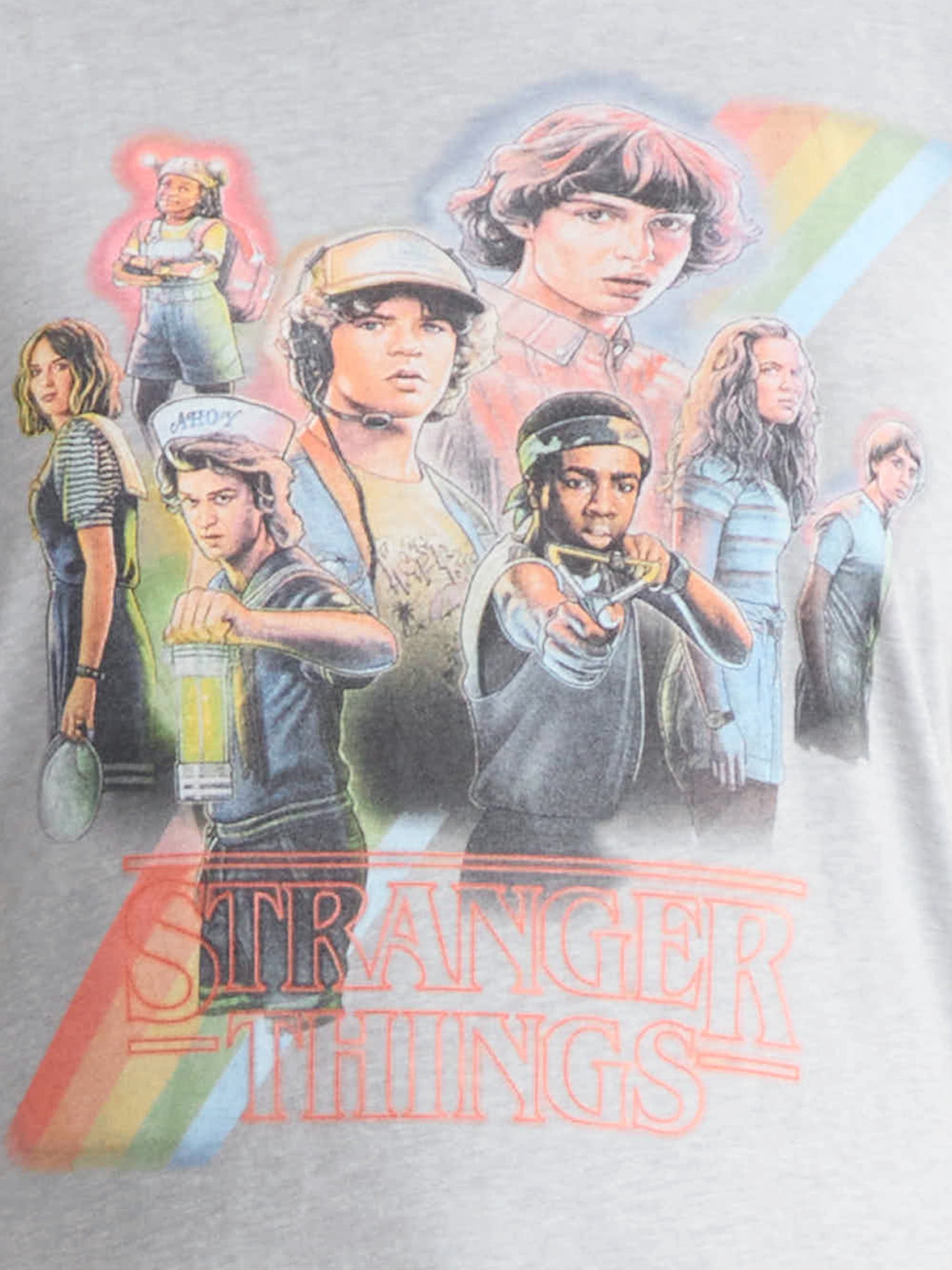 Netflix Stranger Things Women's Graphic Tee with Short Sleeves, Sizes XXS-XXL