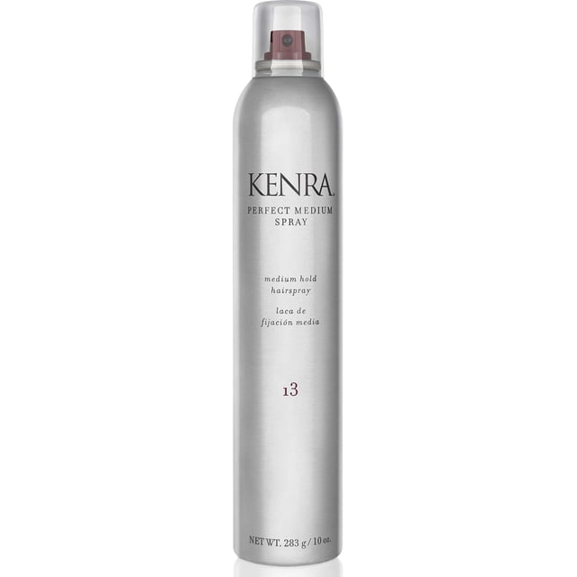 Kenra Professional Perfect Medium Spray 13 80% | Spray de fijación media | Control sin rigidez | Secado rápido y alto brillo | Todo tipo de cabello | 283 g