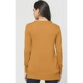 thumbnail image 5 of Conceited Women's Cardigan with Snap Button Down and Pockets - V-neck Soft Knitwear Sweater, 5 of 6