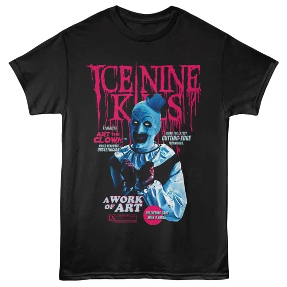 Ice Nine Kills Cutting Edge Terrifier Art The Clown T-Shirt
