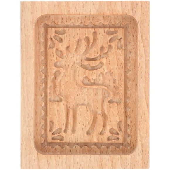 Wooden Cookie Mold Press Type Cookie Mould Baking Supply House Baking Mold