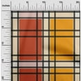 thumbnail image 1 of oneOone Cotton Silk Fabric Madras Check Printed Craft Fabric BTY 42 Inch Wide, 1 of 4