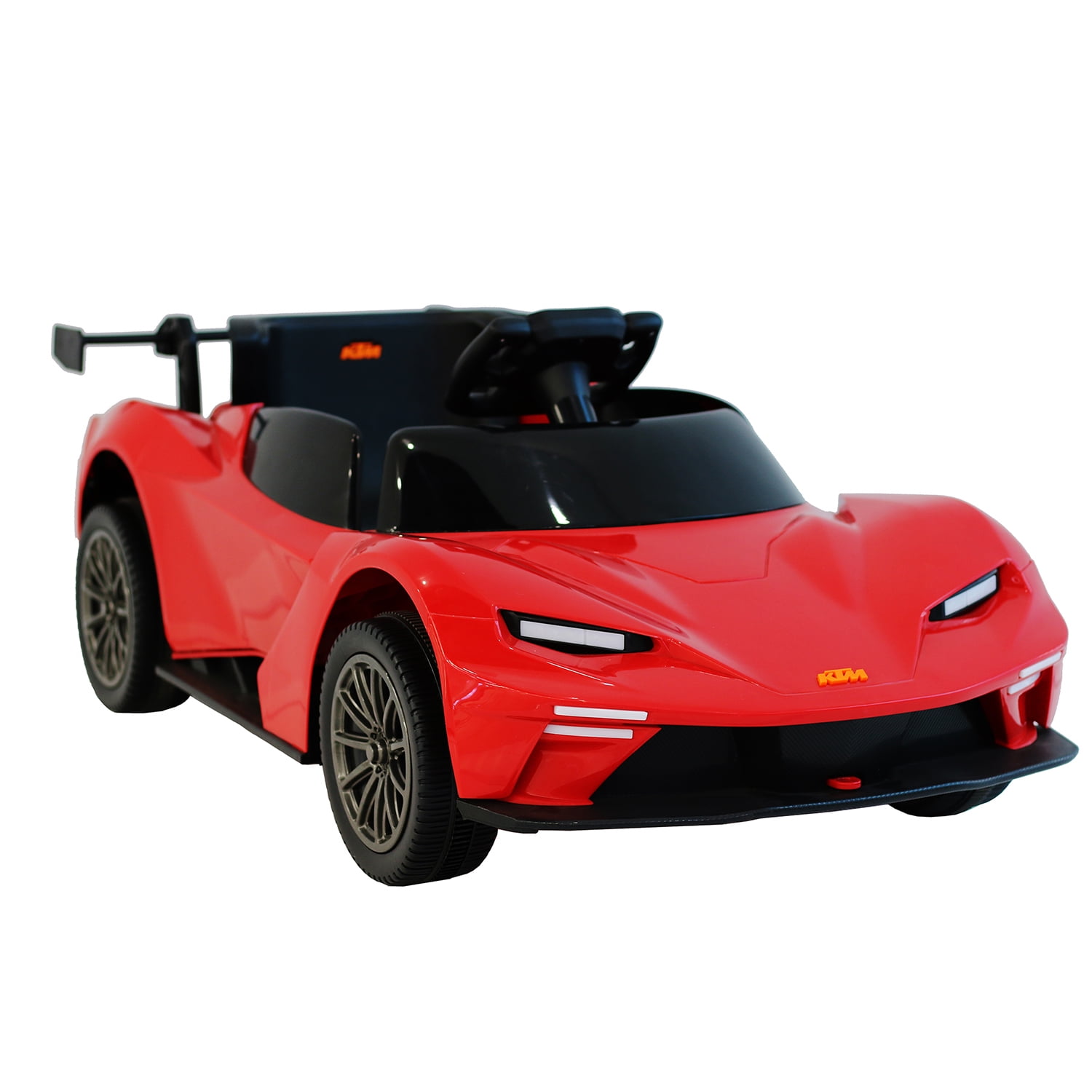 CIPACHO Licensed Ktm x Bow Gtx Electric Car for Kids, 12v Powered Ride Ons Kids Car with 2.4G Parents Remote Control, MP3, Bluetooth, Red