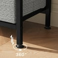 thumbnail image 3 of EDTara 55 Inch Tv Stand Dresser, Media Console Table With Two Fabric Drawers and Open Shelf for Entertainment Needs, 3 of 7