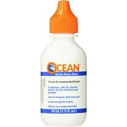 Ocean Saline Nasal Spray, 1.5 FL OZ (Pack of 6)