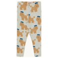 thumbnail image 1 of Tc-Conjunto de pijama con estampado de dibujos animados para niños y niñas, camisetas y mallas para el hogar, ropa de bebé, otoño, 2023, 1 of 4