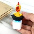 thumbnail image 4 of Screaming Chicken Prank Toy Funny Noise Gadget with Sound and Light Novelty Keychain Stress Prank Tool for Jokes and, 4 of 8