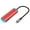 Red, variant on USB C Converter 4K@60Hz Resolution Fast Charging Dock Small Designs Dock Easy to Carry Device for Consoles