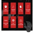 thumbnail image 3 of Hmhnsya Men's Genuine Leather Motorcycle Riding Gloves High Quality Protective Racing Gear, 3 of 6
