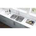 thumbnail image 5 of Ruvati 32-inch Undermount 40/60 Double Bowl 16 Gauge Kitchen Sink, 5 of 12