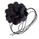 thumbnail image 4 of Gargantilla de Flores Salvador Collar de Banda para el Cuello Floral Retro, 4 of 10