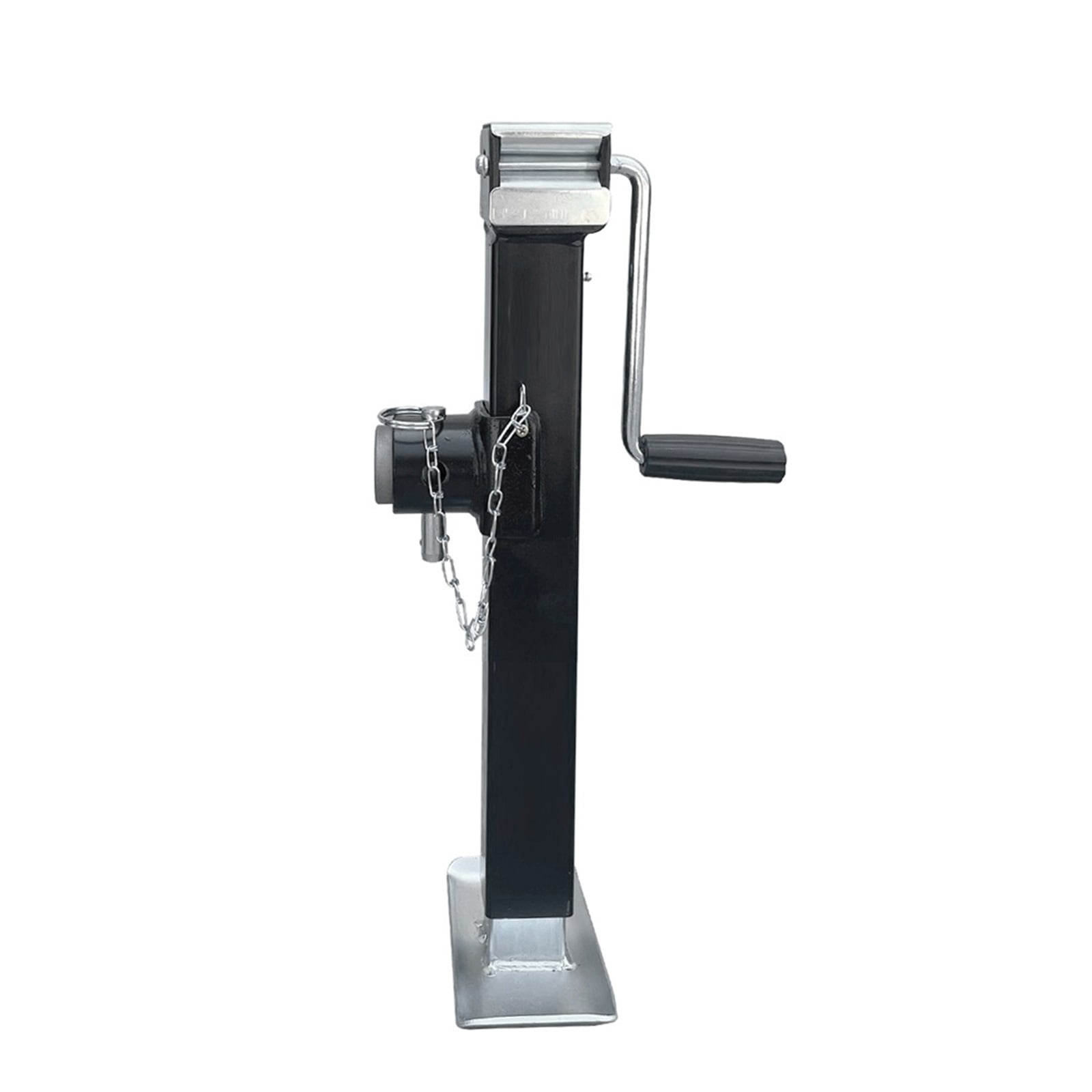 Travel 15Inch Side Swivel Weld-on Square Tube Trailer Jack Stands Support Legs Corner Steady Camper RV Parts Caravan Accessories ,Easy Installation