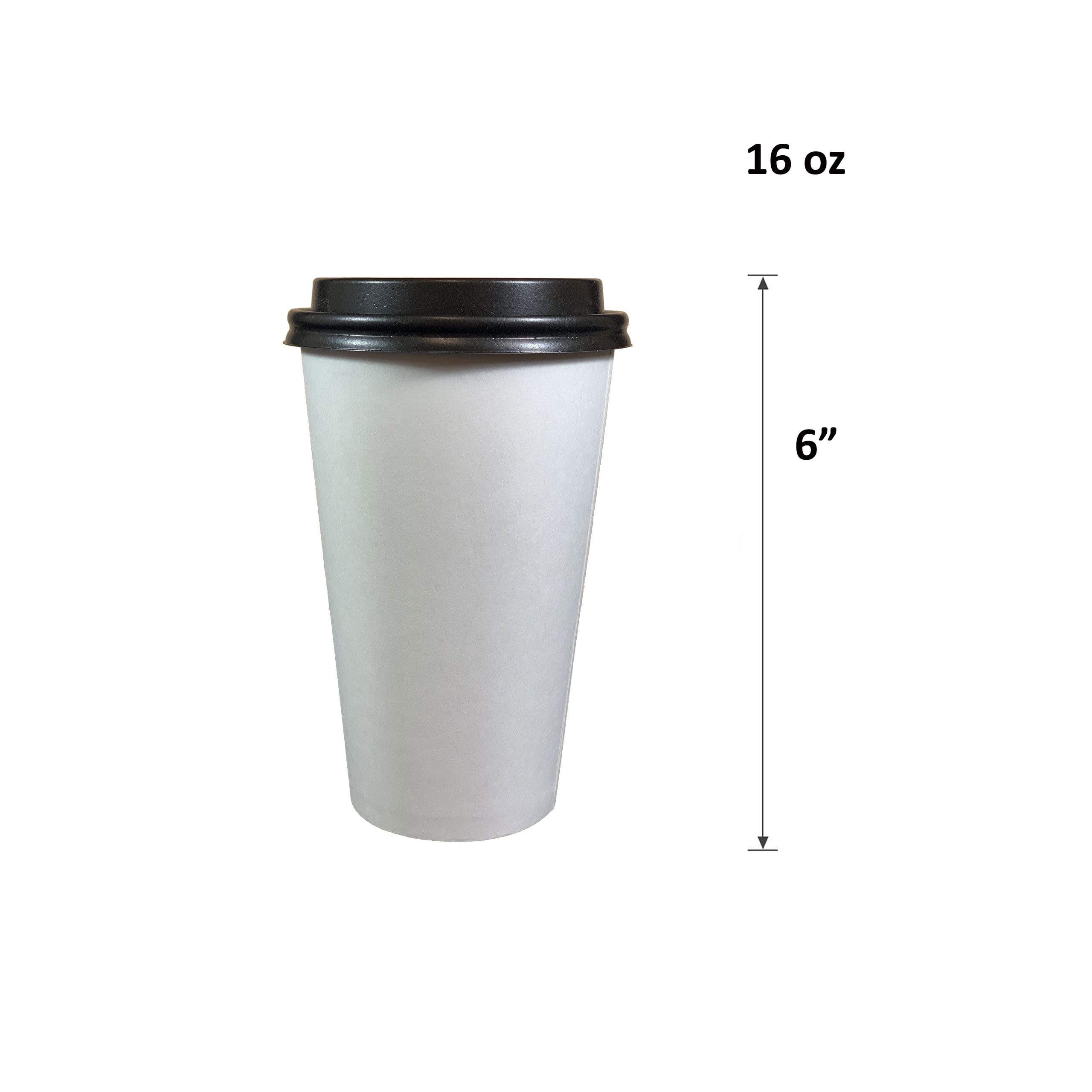 Disposable Coffee Cups With Lids - 16 oz To Go Coffee Cups (80 Set) With  Sleeves and Tight Lids Prev…See more Disposable Coffee Cups With Lids - 16  oz