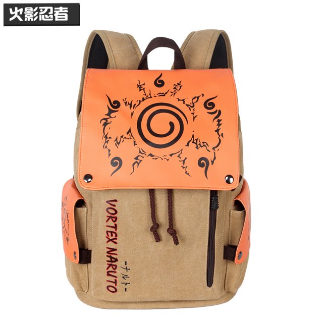Mochila Anime Demon Slayer Attack On Titan One Piece Naruto Estudiante De Lona Al Aire Libre