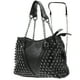 thumbnail image 1 of 1 bolso de hombro con cadena y remaches, sencillo, tipo mensajero, a la moda., 1 of 7