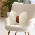 thumbnail image 1 of Cojín de almohada en forma de bowknot muebles para el hogar moderna almohada de lanzamiento de la pieza central cómoda para el sofá de casa de la Marrón, 1 of 8