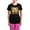 With Pink Pant, variant on CafePress - Queen Of Hearts Women's Dark Pajamas - Women's Short Sleeve Print T-Shirt and Pants Dark Cotton Pajama Set