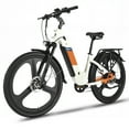 thumbnail image 1 of EMMO Pulse Pro Ebike 29in Step Thru Torque Sensor 750W 48V/15.6Ah UL Certified - 95km Range - Ivory Orange, 1 of 15