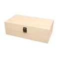 thumbnail image 1 of Caja de madera para guardar recuerdos, expositor de joyas, organizador portátil decorativo con tapa para joyas, pendientes y anillos., 1 of 9