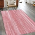 thumbnail image 2 of Rectangle Area Rugs 2.7 x 5 Ft, Pink Non-Slip Residential Carpet, Vintage Modern Abstract Art Ombre Indoor Crawling Mats Runner Rugs for Living Room/Dining Room/Bedroom, 2 of 8