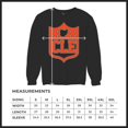 thumbnail image 7 of Cleveland Shield Crewneck Sweatshirt Game Night Fantasy Football Fan Lake Erie, 7 of 7