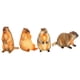 thumbnail image 5 of Figuras de acción de marmota, modelos de animales simulados, decoración de escritorio, estatuas de animales realistas, juguete educativo para regalos,, 5 of 8