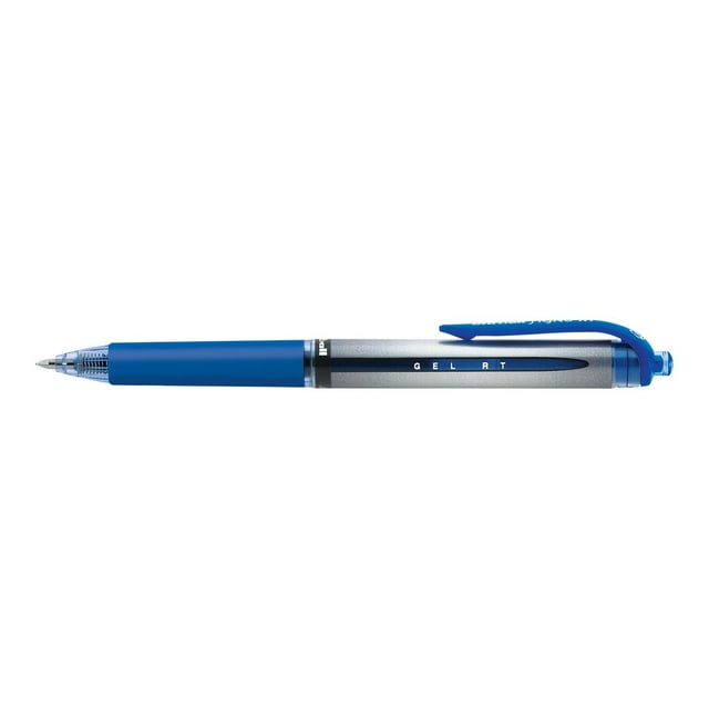 uni-ball Retractable Gel Pens, Medium Point (0.7mm), Blue, 12 Count