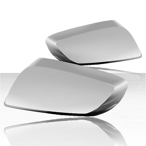 Upper Replacement Mirror Cover Set for 2014-2020 Chevy Impala - Chrome