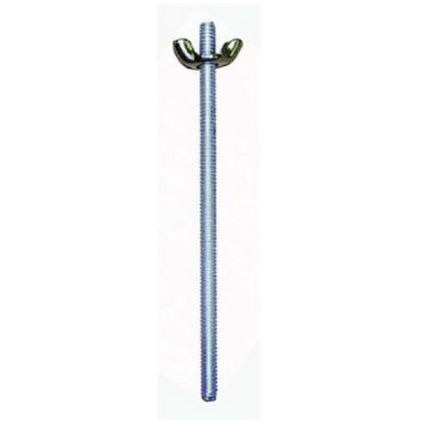 RPC Racing Power Air Cleaner Mounting Stud R2175 5 Inch Length; 1/4-20 Inch Thread; With Wing Nut