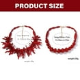 thumbnail image 5 of BELOWSYALER Multipurpose Irregular Corals Statement Pieces Necklace Versatile Jewelry Accessory for Stylish Outfits Casual Wear, 5 of 8