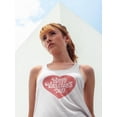 thumbnail image 2 of Happy Valentines Day Design
 Tank Women -Image by Shutterstock, Female x-Small, 2 of 4