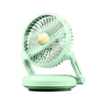 thumbnail image 4 of USB Desk Fan With Night Light,3 Speed Adjustable Table Fan,Quiet Office Bedside Fan,Portable USB-Powered Cooling Fan,Multi-Angle Desktop Fan For Home Computer Study Holiday Gifts, 4 of 8