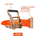 thumbnail image 4 of CargoSmart Ratchet Straps, 2-Pack, 2in. x 16ft., For E-Track and X-Track, 3,000-Lb. Capacity, 4 of 7