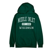 Middle Inlet Wisconsin Classic Established Premium Cotton Hoodie